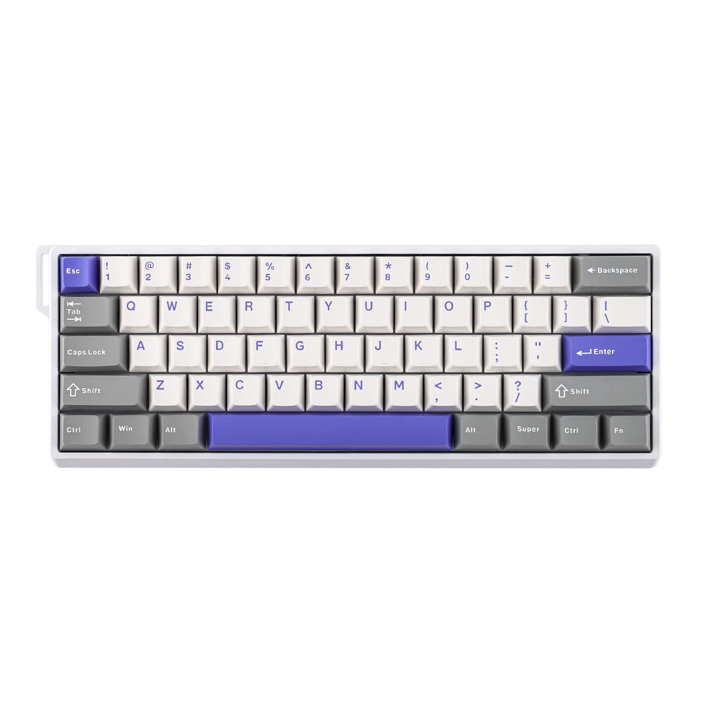 WIN60 HE/WIN60 HE MAX 60% Hot-Swap Tray-Mount Structure Wired Mechanical Keyboard with Hall Effect Magnetic Switch
