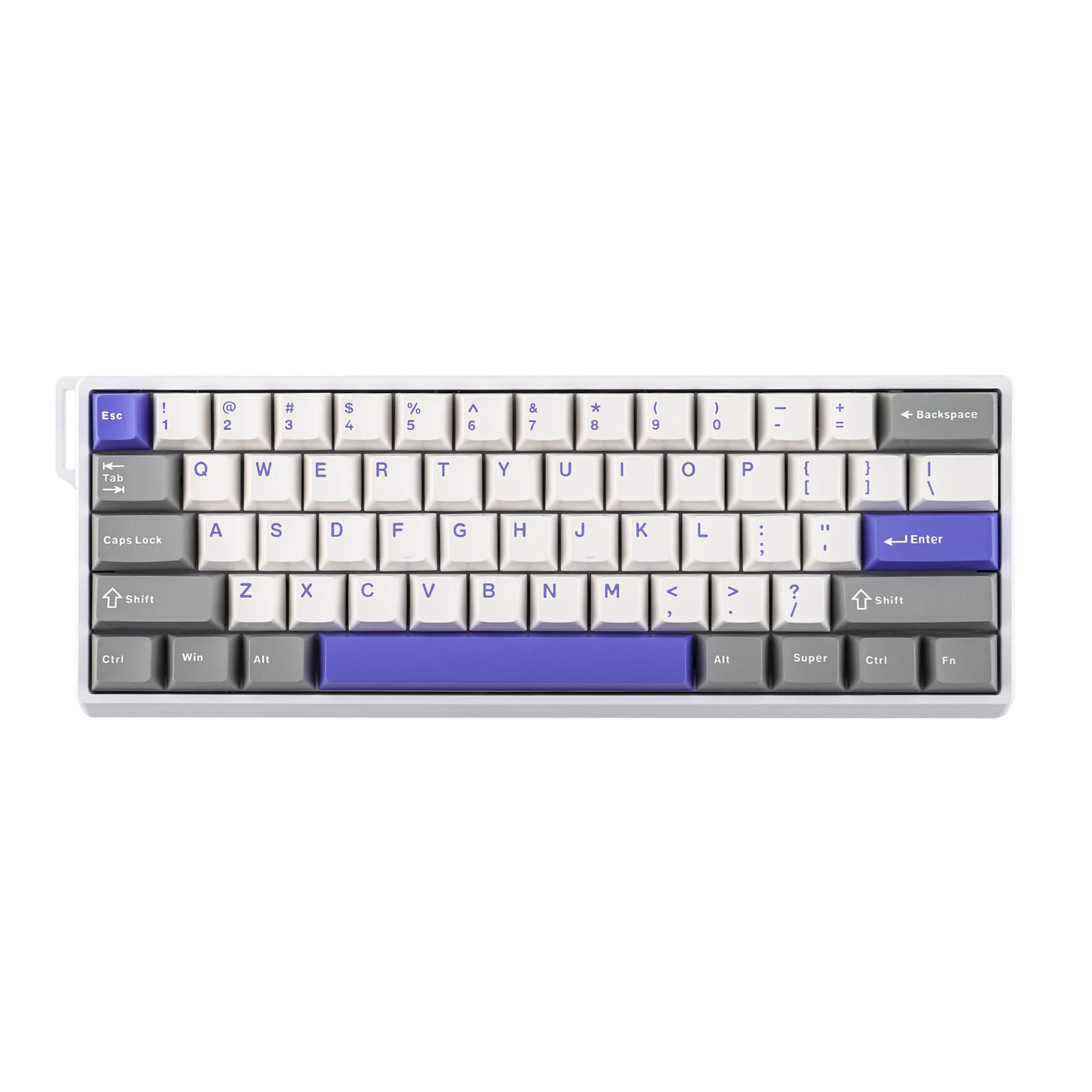 WIN60 HE/WIN60 HE MAX 60% Hot-Swap Tray-Mount Structure Wired Mechanical Keyboard with Hall Effect Magnetic Switch