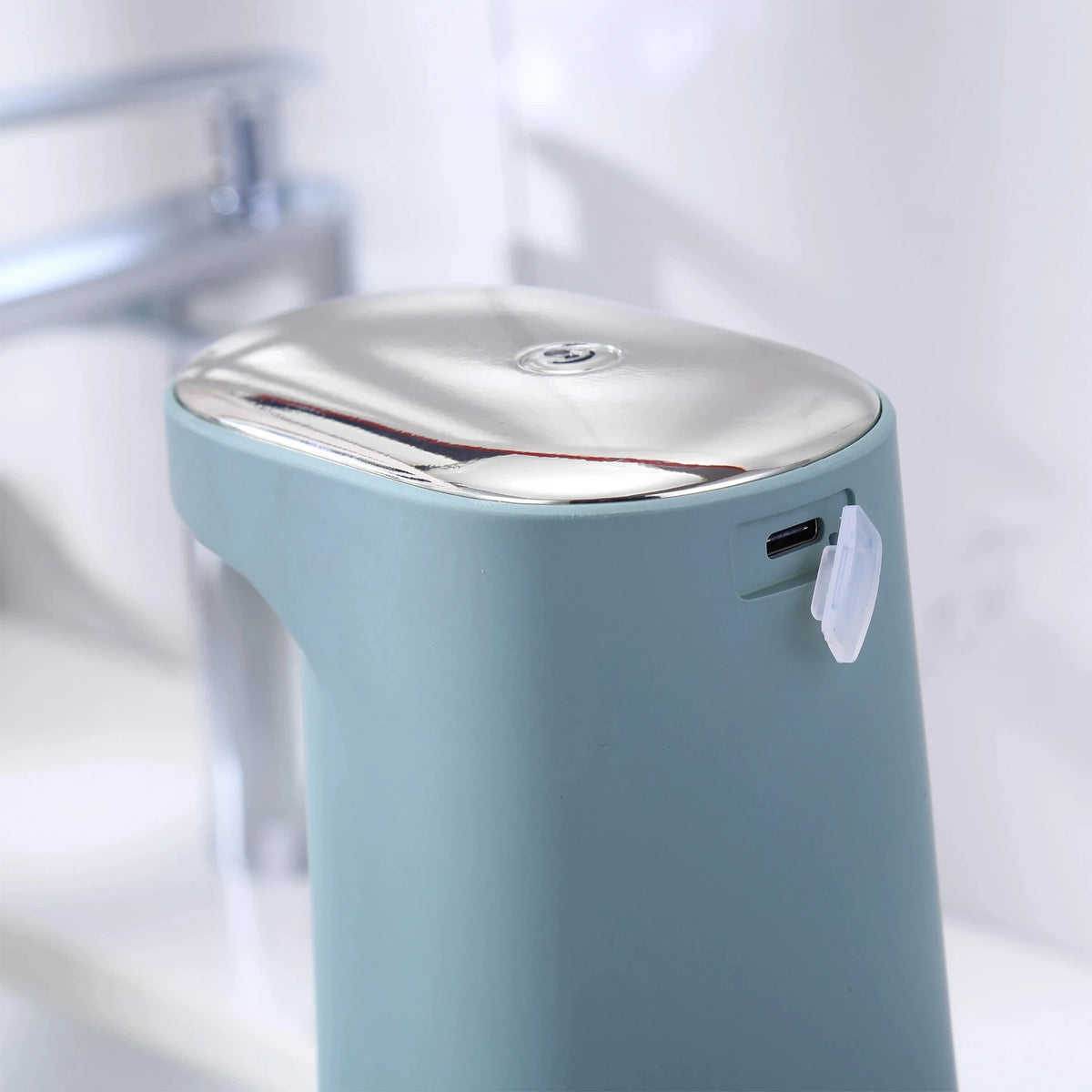 New 450ML Automatic Soap Despenser USB Rechargeable Soap Dispensers Touchless Foam and Liquid Soap Dispenser Bathroom Accesso