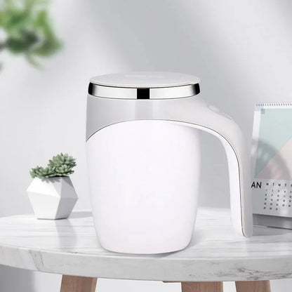 400ML Self Stirring Coffee Cup Electric Stirring Mug Self Mixing Mug Glass Waterproof Automatic Electric Coffee Milk Mixing Cup