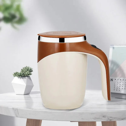 400ML Self Stirring Coffee Cup Electric Stirring Mug Self Mixing Mug Glass Waterproof Automatic Electric Coffee Milk Mixing Cup