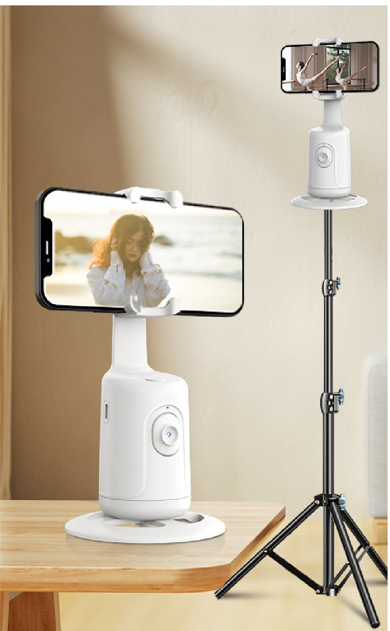360 Auto Face Tracking Gimbal AI Smart Gimbal Face Tracking Auto Phone Holder for Smartphone Video Vlog Live Stabilizer Tripod